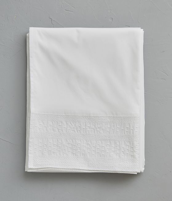 Flat sheet Anecdotes blanc