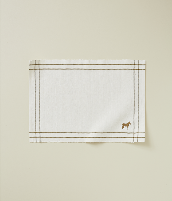 Table mat RDV au pré mascarpone