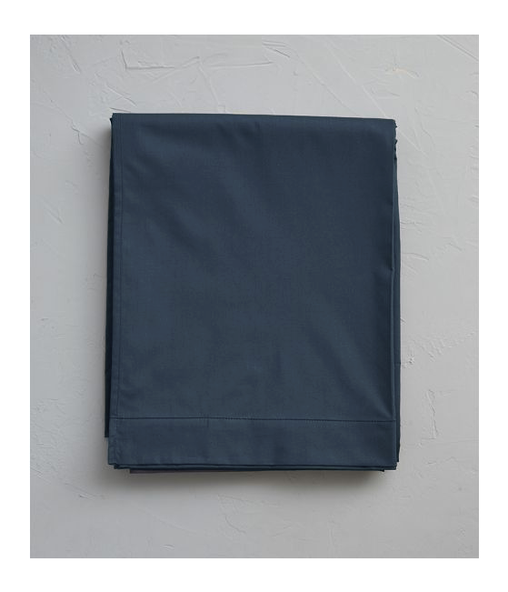 Blue flat sheet pierre bleue