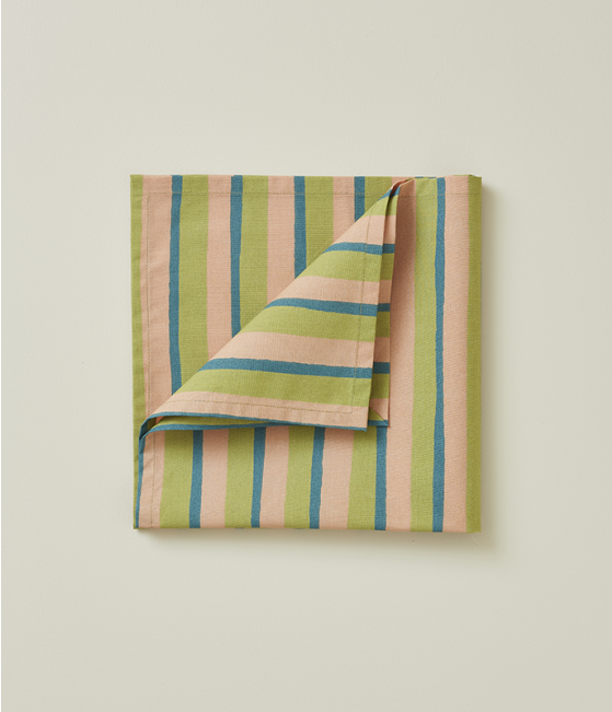 Napkin Horizon Rose pêche