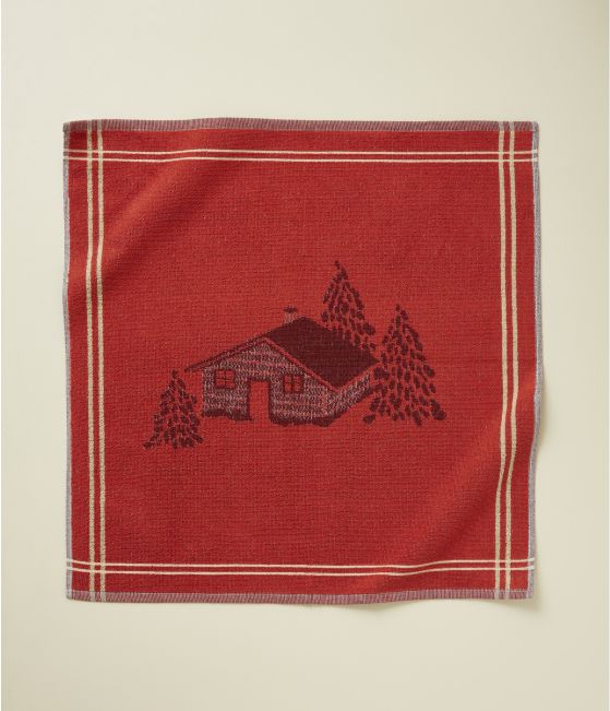 Terry towel Au coeur de la vallée 50x50