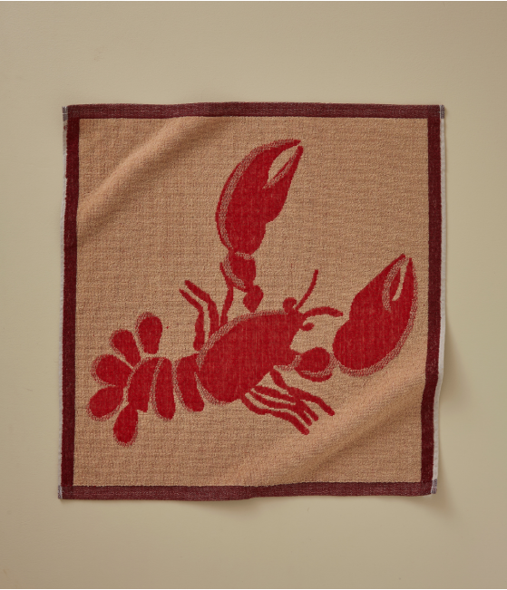 Terry towel Bonne pêche 50x50