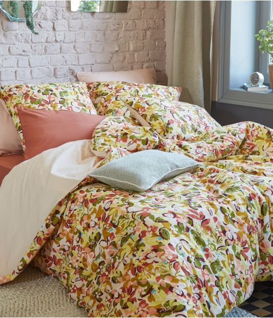 Printed bed set La Rayonnante