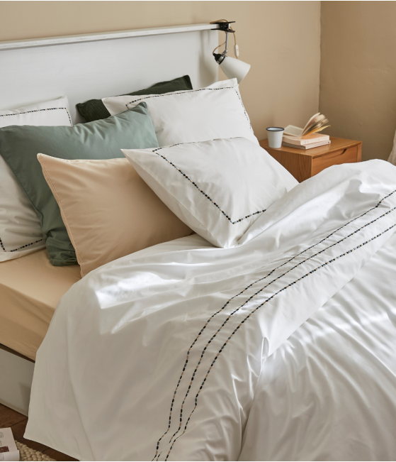 Set of bed linen En pointillés