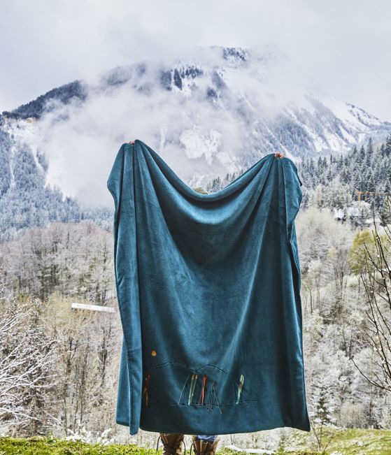 Polar blanket Passe-montagne blue