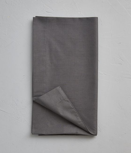 Cotton bolstercase grey manhattan 43x140 cm