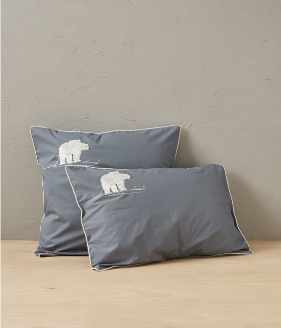 Grey pillowcase Arctique