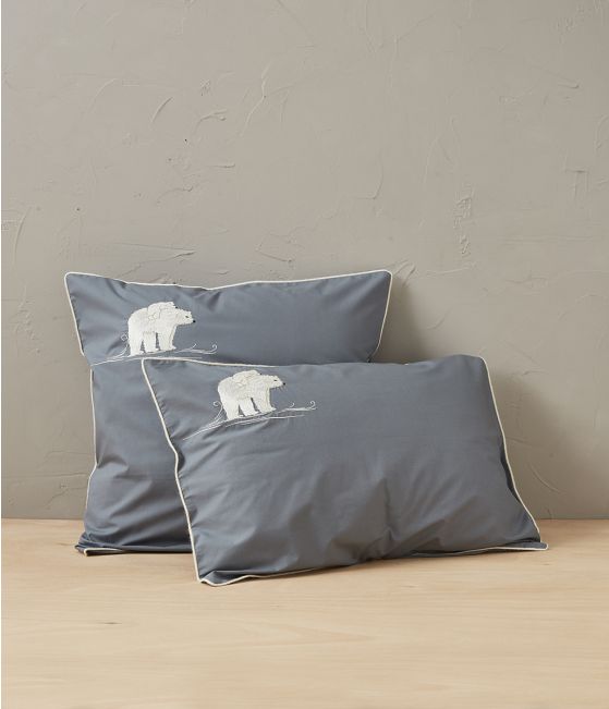 Grey duvet cover Arctique