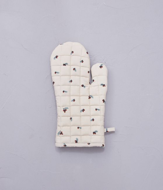 Printed oven glove Cottage