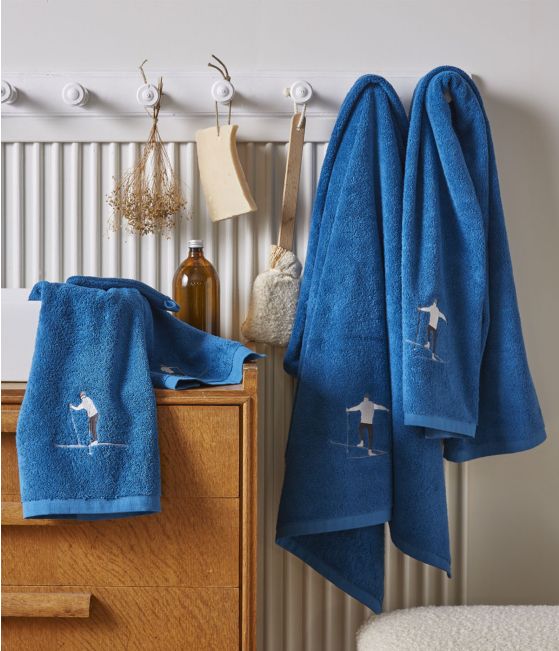 Set of bath linen Snow blue