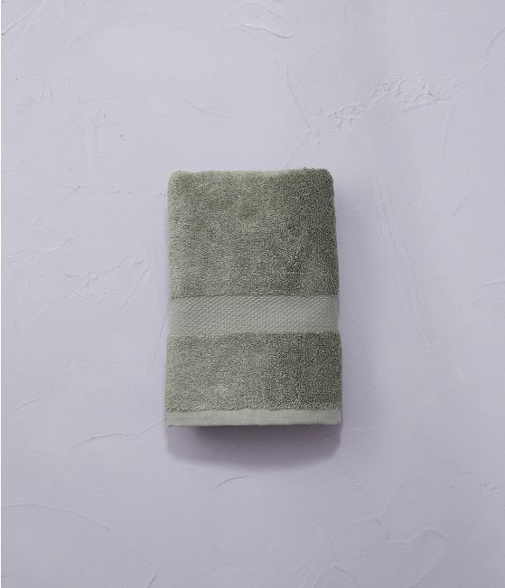 Towel vetiver green 50x100