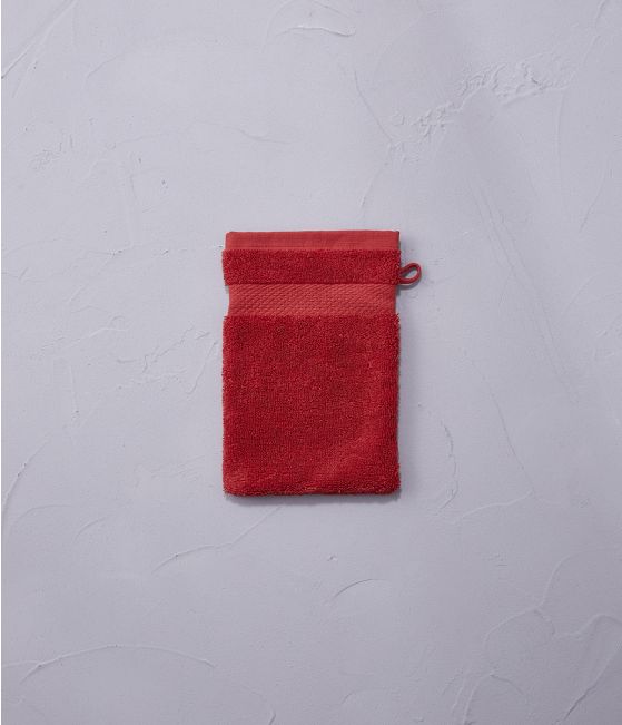Washcloth red love