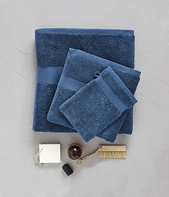 Guest towel blue nautic 30x50 cm