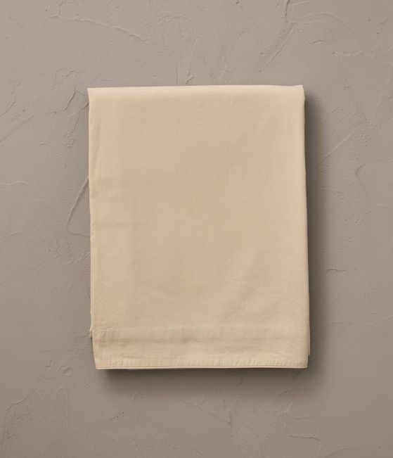 Flat sheet Beige épeautre 180x290 cm