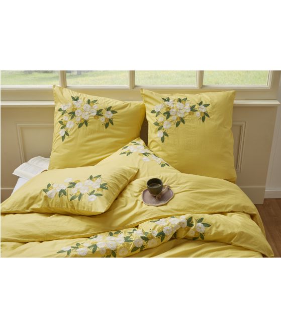 Embroidered duvet cover Sidonie