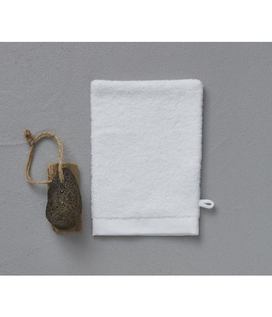 Washcloth Contre courants white