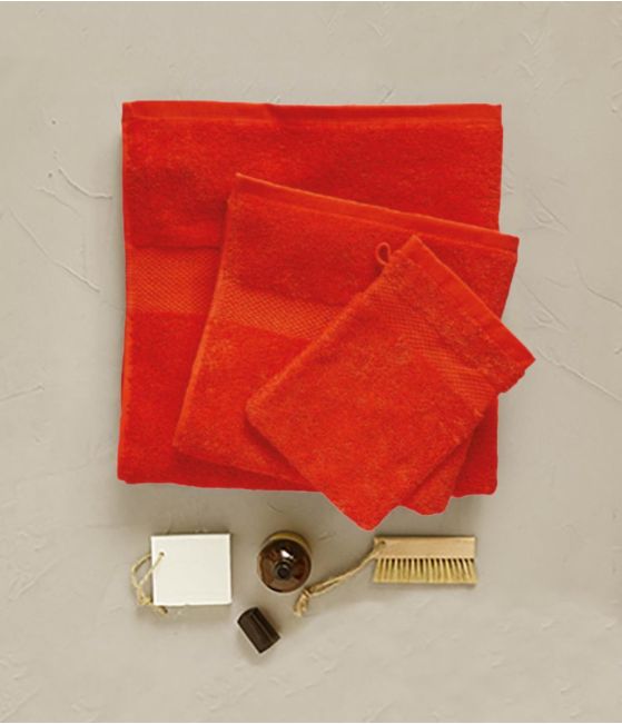 Bath linen Vermillon