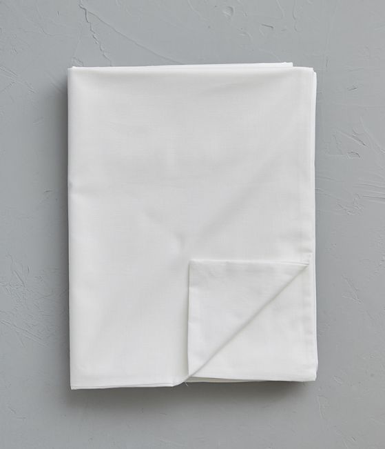 White cotton eiderdown cover 140x150 cm
