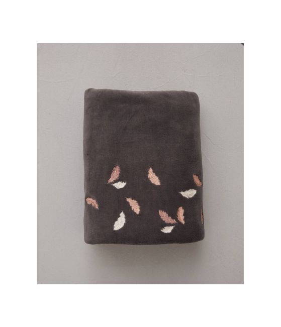 Polar fleece blanket Les délicates 150x150 cm