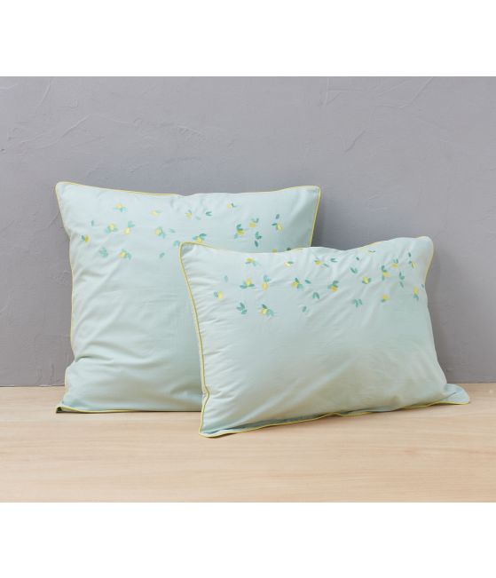 Embroidered pillowcase Sorbet