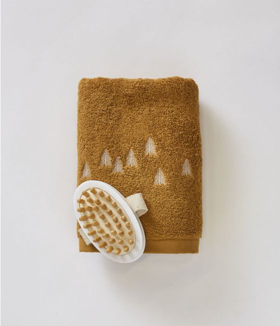 Fancy towel Ivar caramel