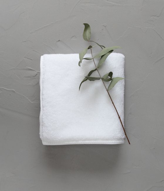 Towel Soft  blanc 50x100 cm
