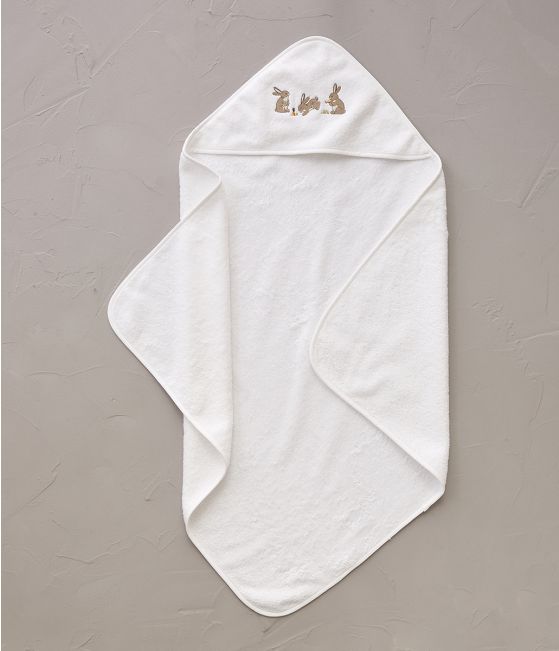 Baby hooded towel Mon petit lapin