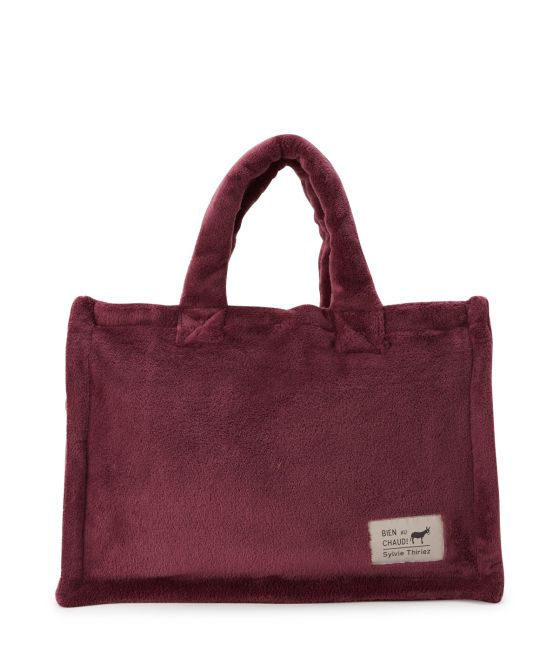 Tote bag  Violet prune