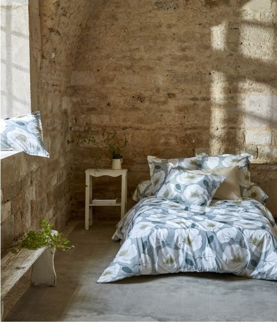 Printed set of bed linen Adèle