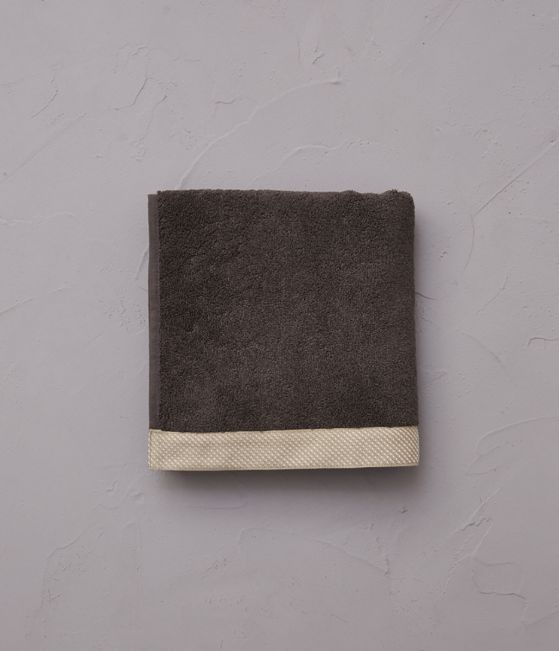 Towel Rizière terre brune 50x100 cm
