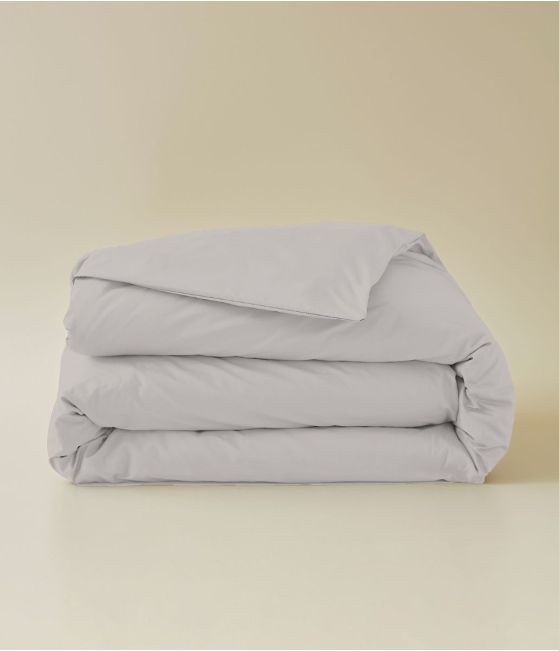 Grey duvet cover calcium