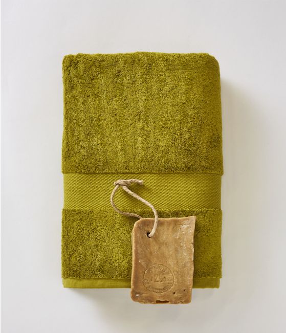 BATH TOWEL Vert olive