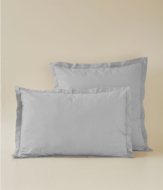 Grey pillowcase duvet