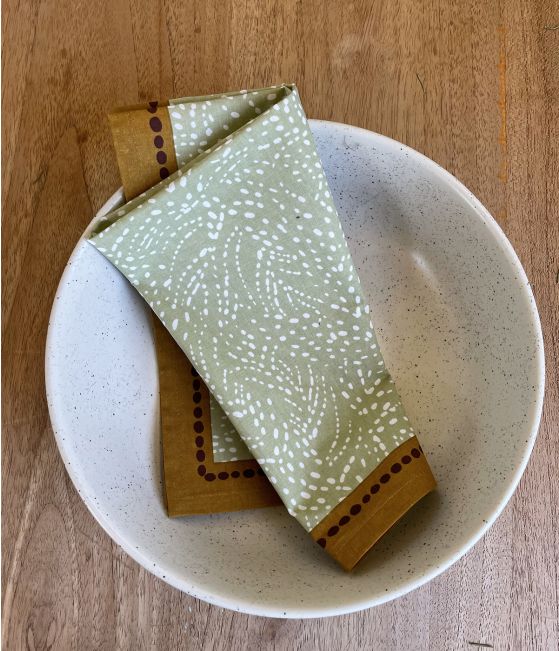 Napkin Saïpan vert