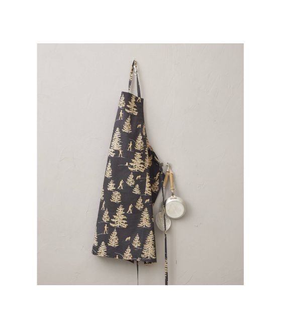 Printed apron Cache-cache 80x90 cm
