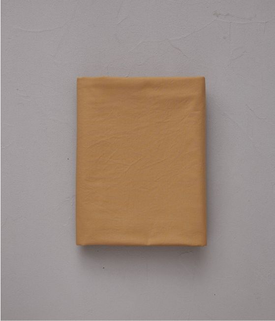 Duvet cover wax brown