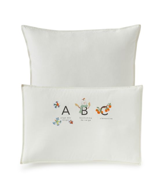 Children pillowcase Vacances d'hiver