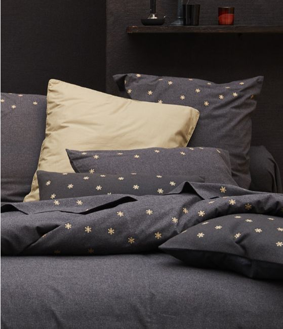 Embroidered duvet cover Douce nuit