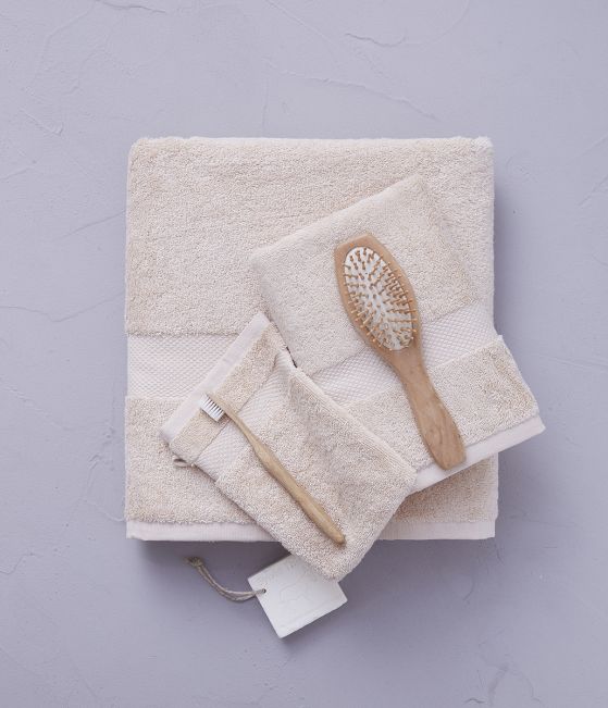 Bath linen seed beige