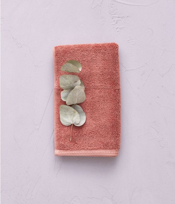 Guest towel Soft Velvety pink 30x50