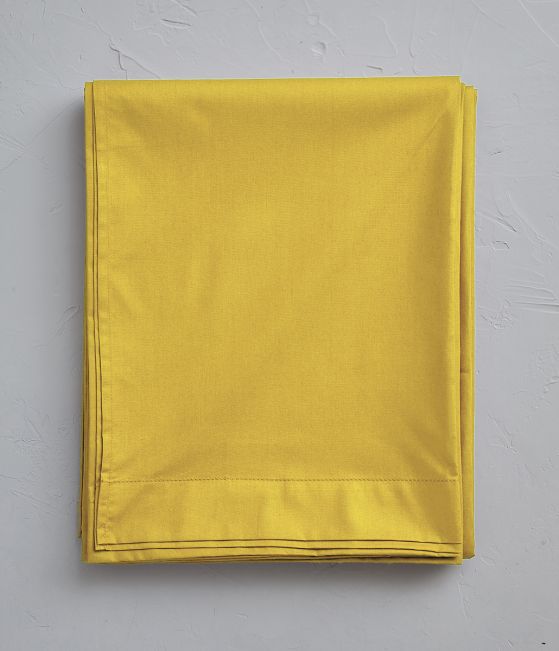 Yellow flat sheet bourdon