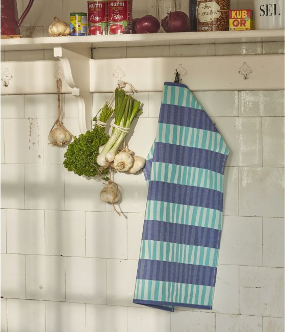 Tea towel Piscine bleu