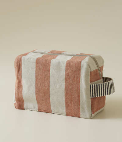 Large toiletry bag Mistral rouge brique