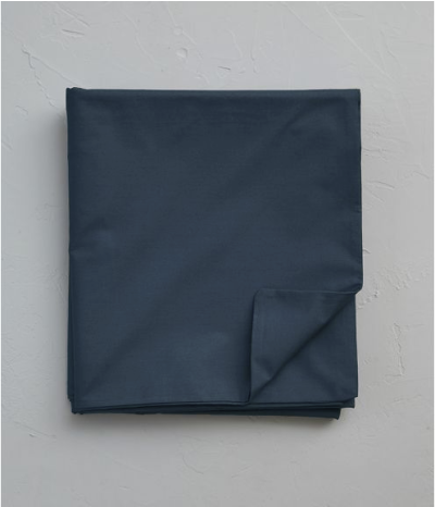Percale duvet cover pierre bleue