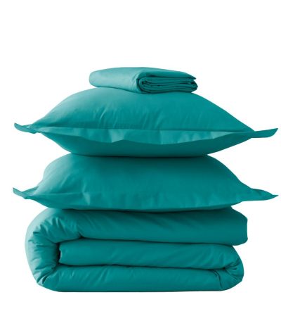 Percale green émeraude