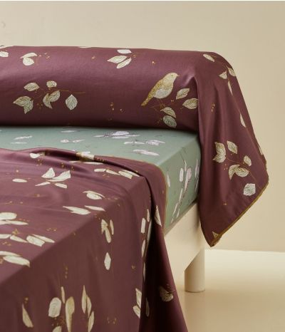 Flat sheet  Entre les branches