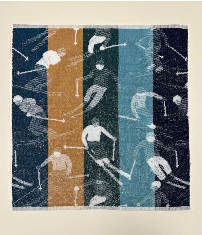 Carré éponge Après-ski 50x50