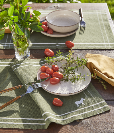 Table line RDV au pré Kaki