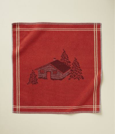 Terry towel Au coeur de la vallée 50x50