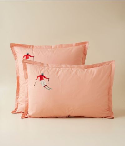 Pillowcase Après-ski Rose pêche